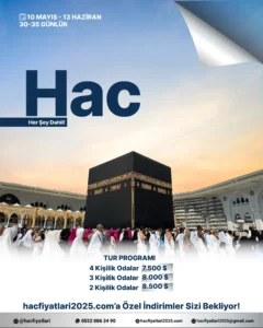 2025 Hac Fiyatları, Kurasız Hac Fiyatları, Ekonomik