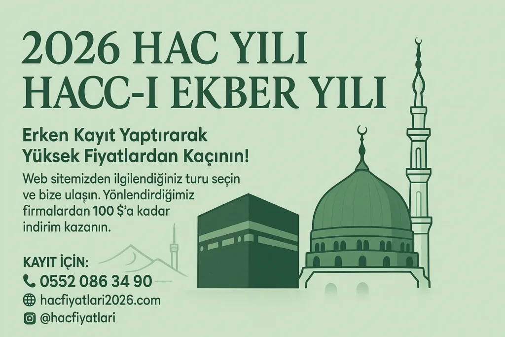 2026 hac fiyatları, kurasız hac 2026 hac fiyatları, kurasız hac
